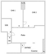 Appartement à louer, 59m², Limoges