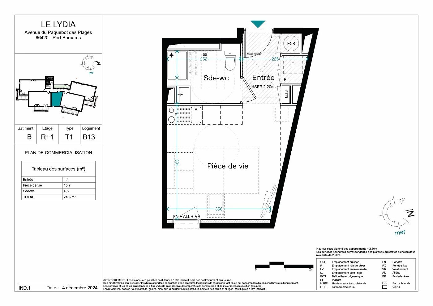 Appartement à vendre, 24m², Toulouse