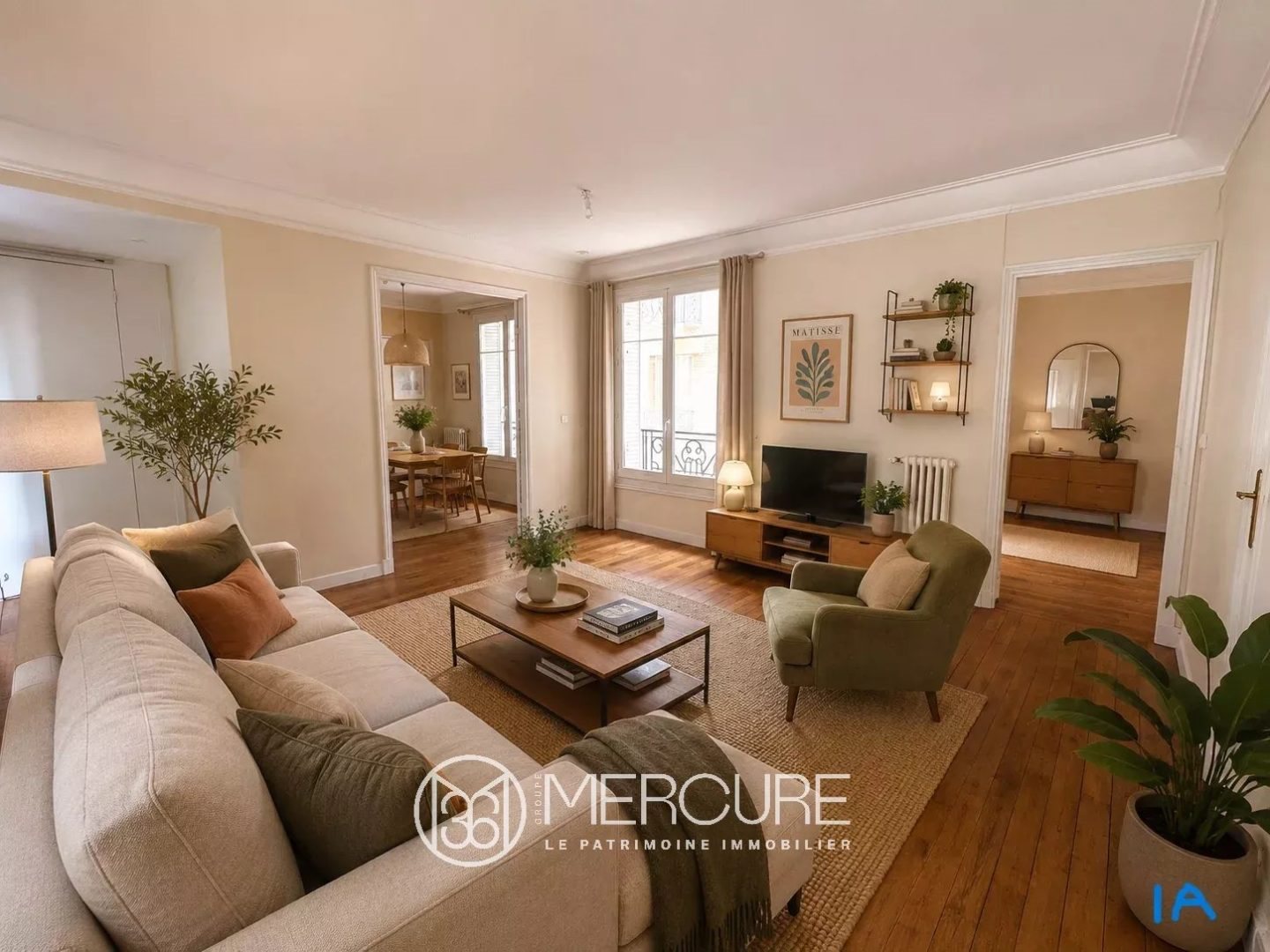 Appartement à vendre, 63m², Levallois-Perret