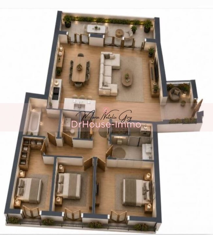 Appartement à vendre, 95m², Asnières-sur-Seine