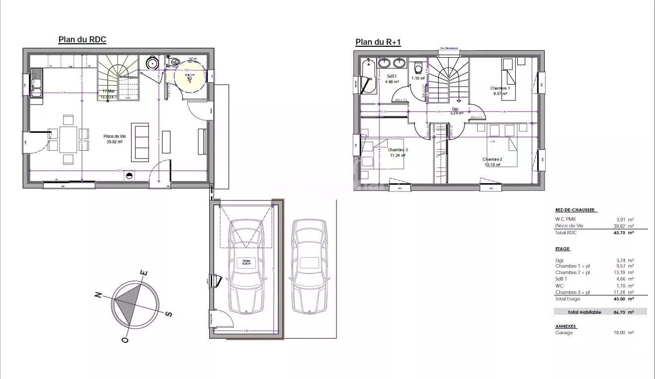 Maison à vendre, 86m², Sénas