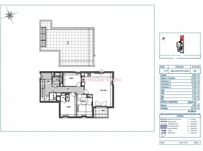 Appartement à vendre, 94m², Fréjus