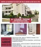 Appartement à louer, 26m², Dijon