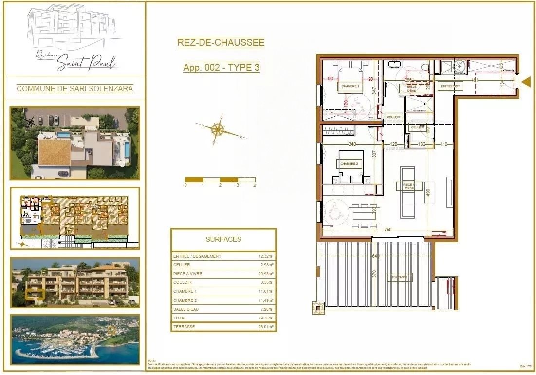 Appartement à vendre, 79m², Sari-Solenzara