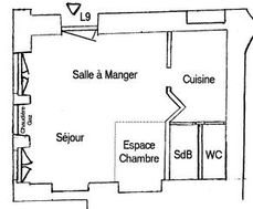 Appartement à louer, 39m², Givry