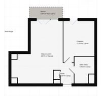 Appartement à louer, 44m², Dax