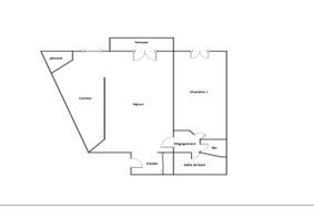 Appartement à louer, 54m², Angers