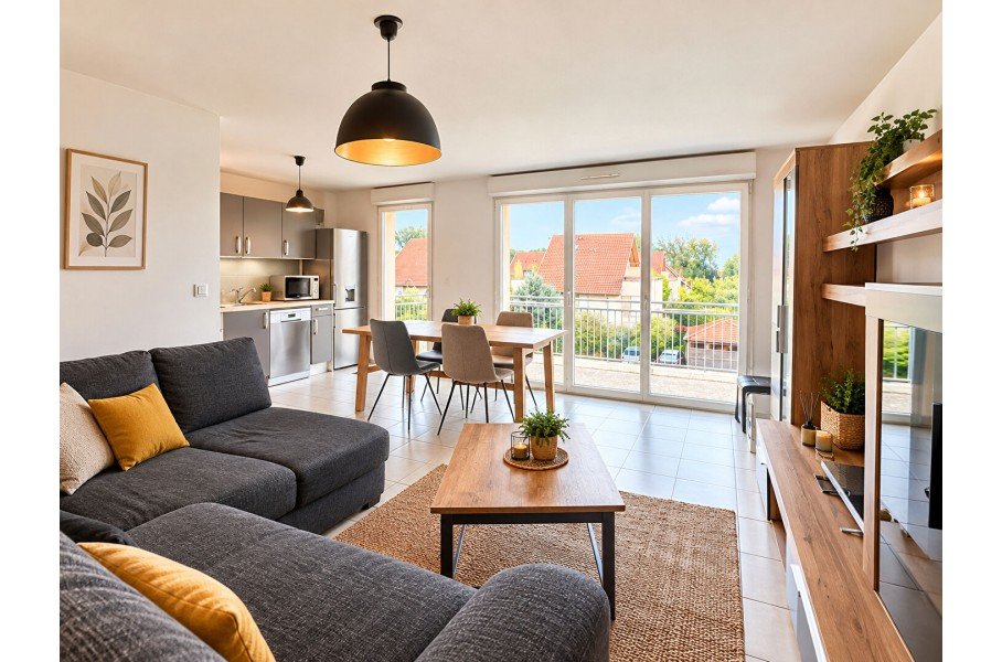 Appartement à louer, 65m², Gertwiller
