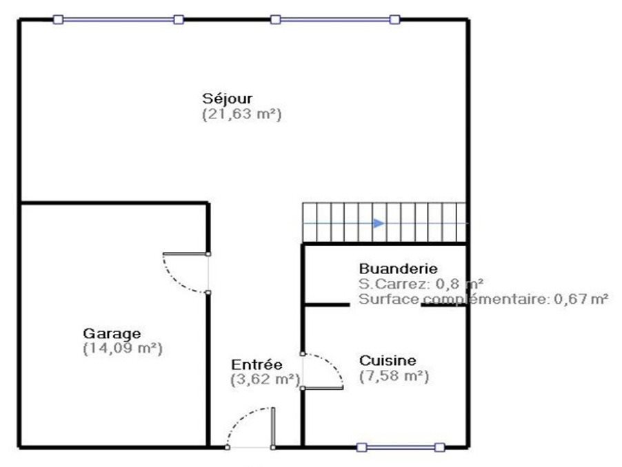 Maison à vendre, 81m², Baziège