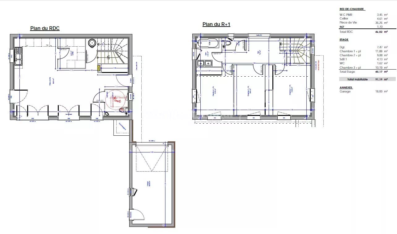 Maison à vendre, 91m², Sénas