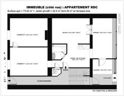 Appartement à louer, 73m², Nancy