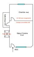Appartement à louer, 26m², Malakoff