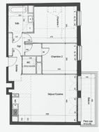 Appartement à louer, 64m², Saint-Ouen-sur-Seine