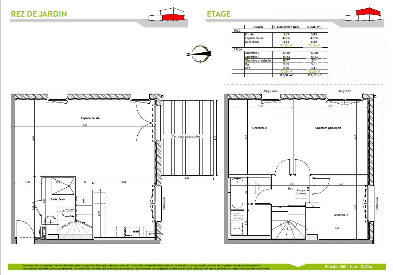 Appartement à vendre, 100m², Thyez