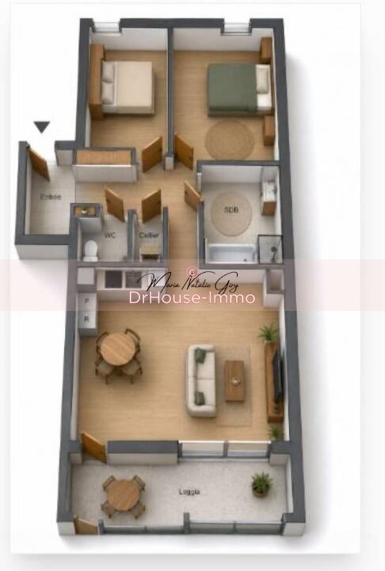 Appartement à vendre, 67m², Bordeaux