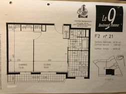 Appartement à louer, 49m², Clermont-Ferrand