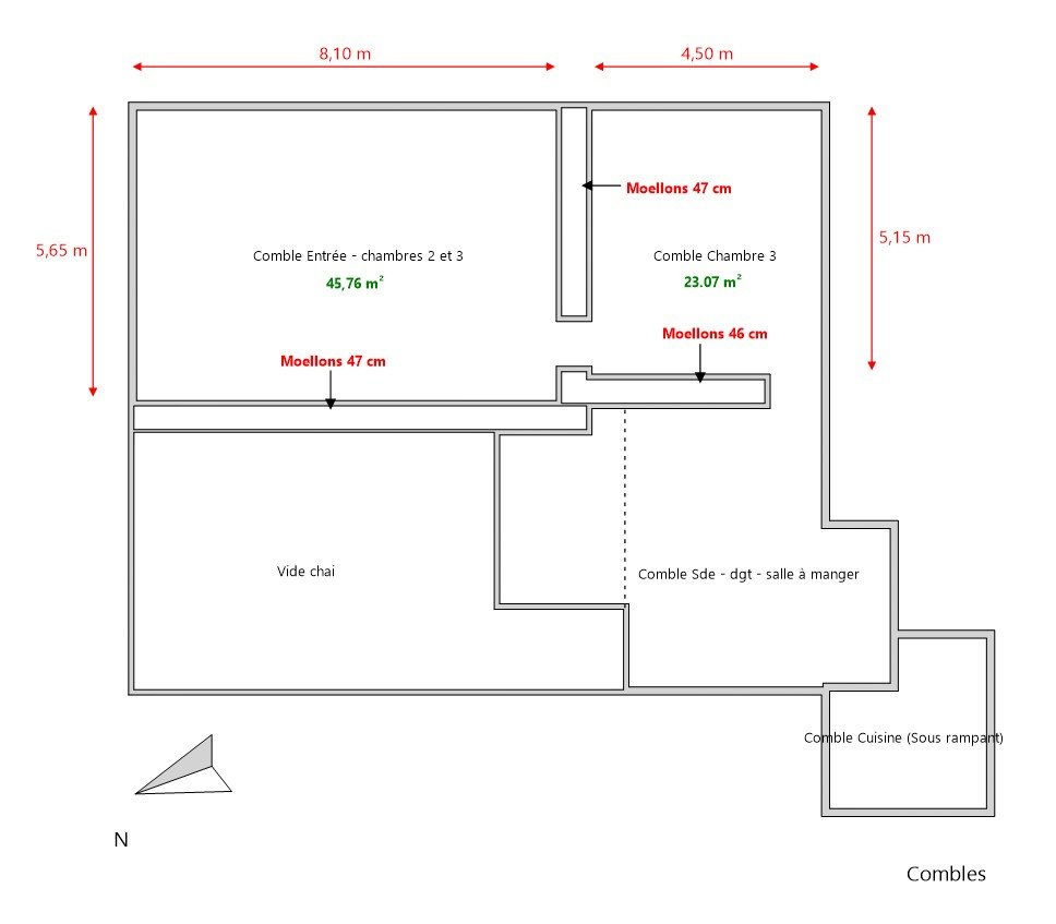 Maison à vendre, 140m², Reignac