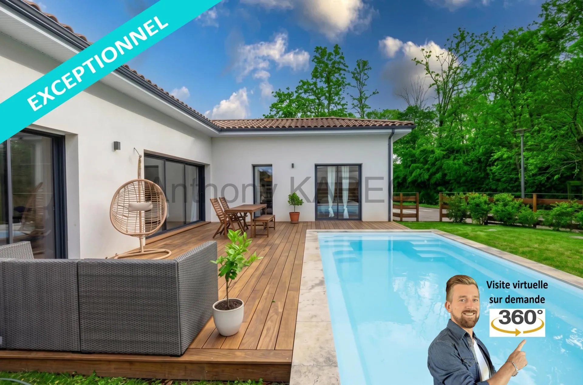 Maison à vendre, 148m², Saubrigues