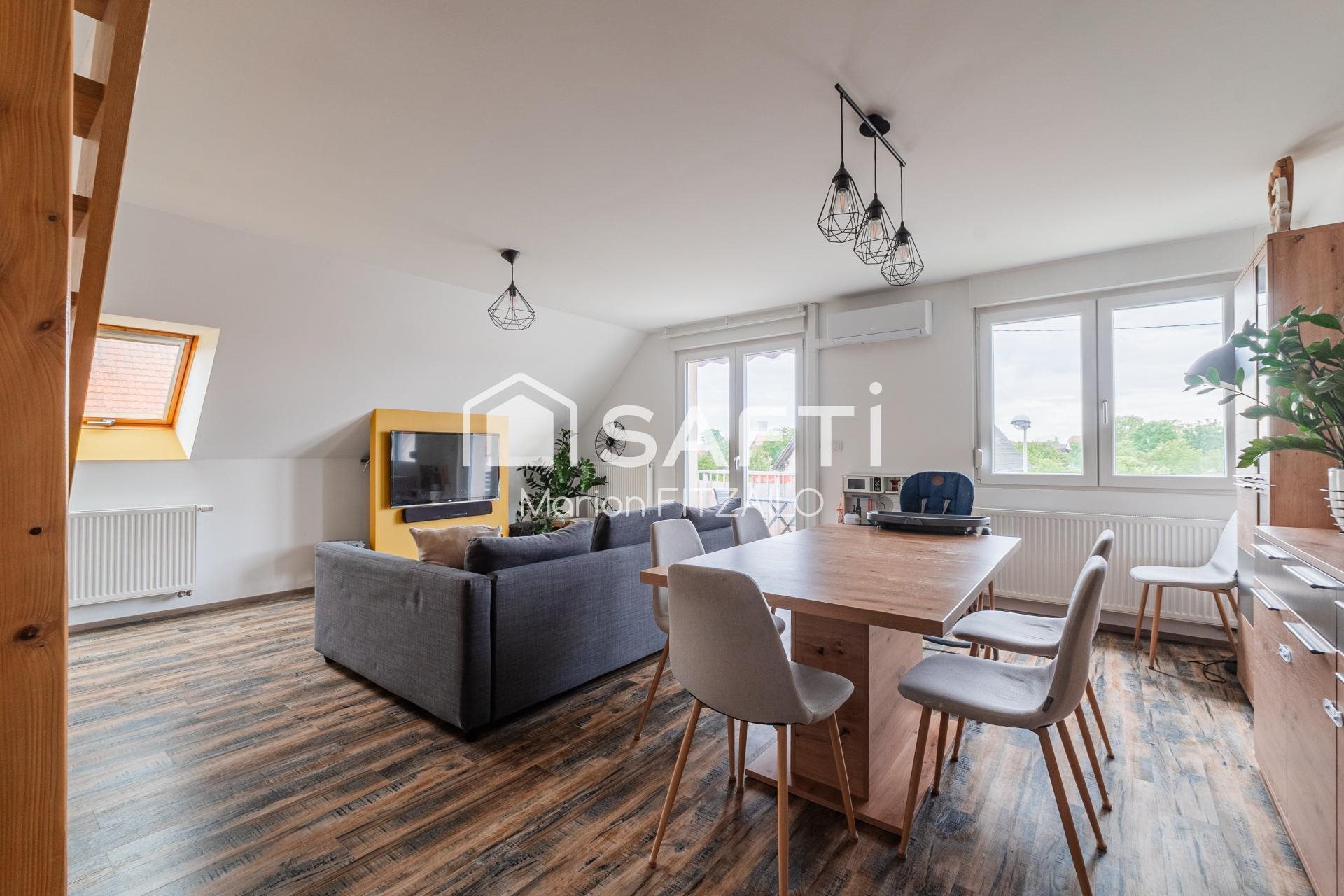 Appartement à vendre, 70m², Roeschwoog