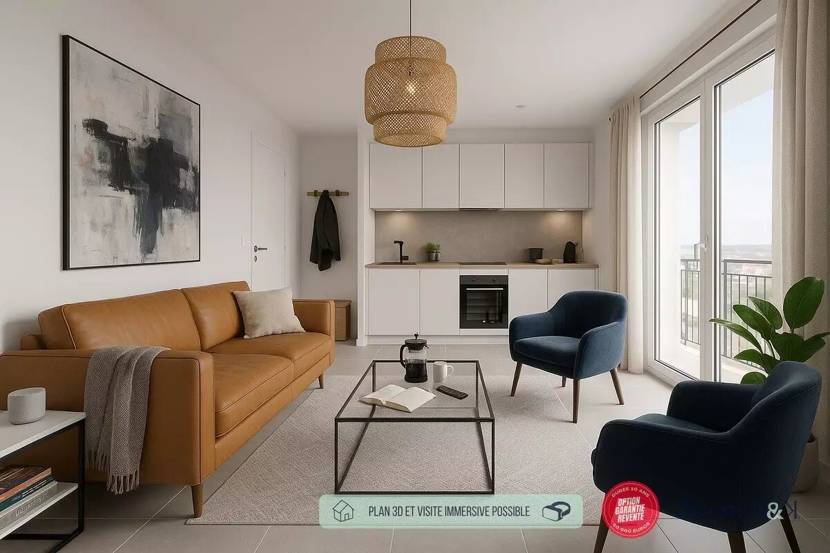 Appartement à vendre, 48m², Honfleur