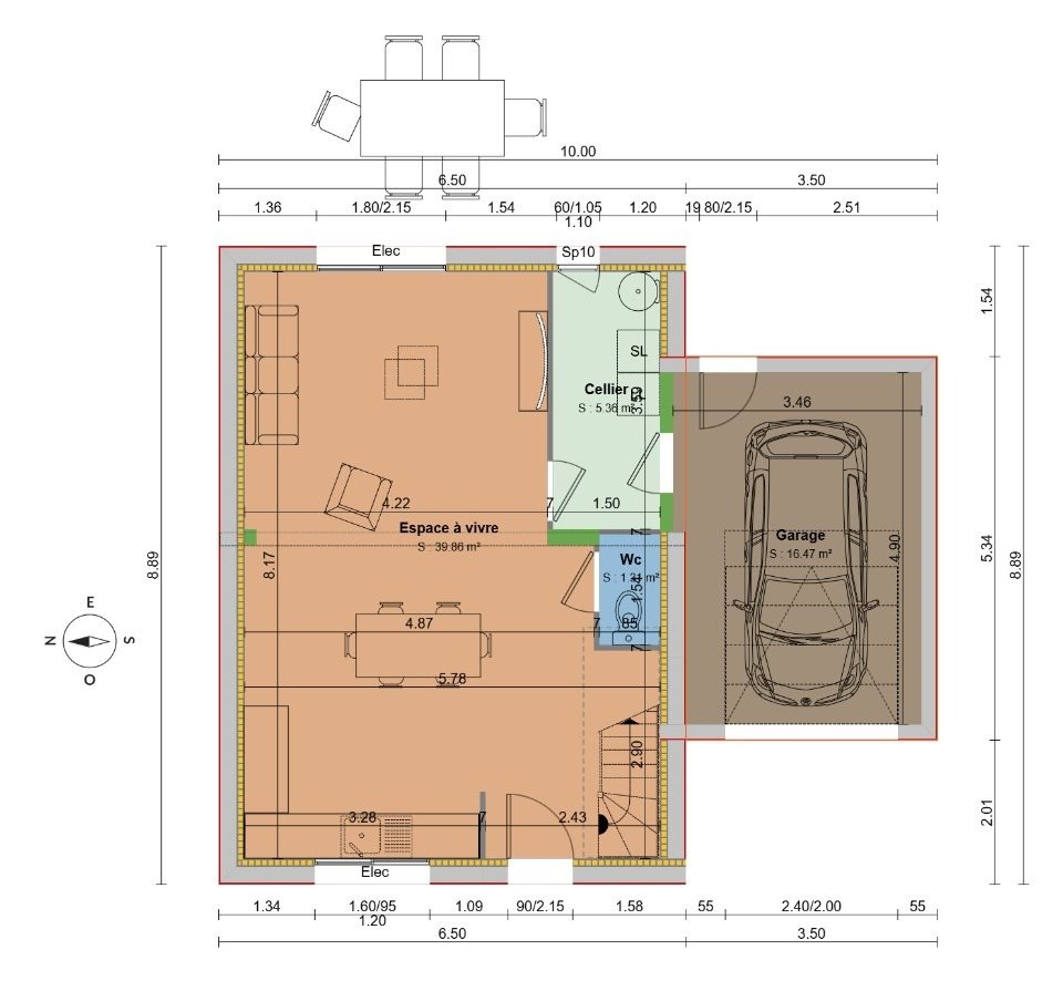 Maison à vendre, 80m², Tours