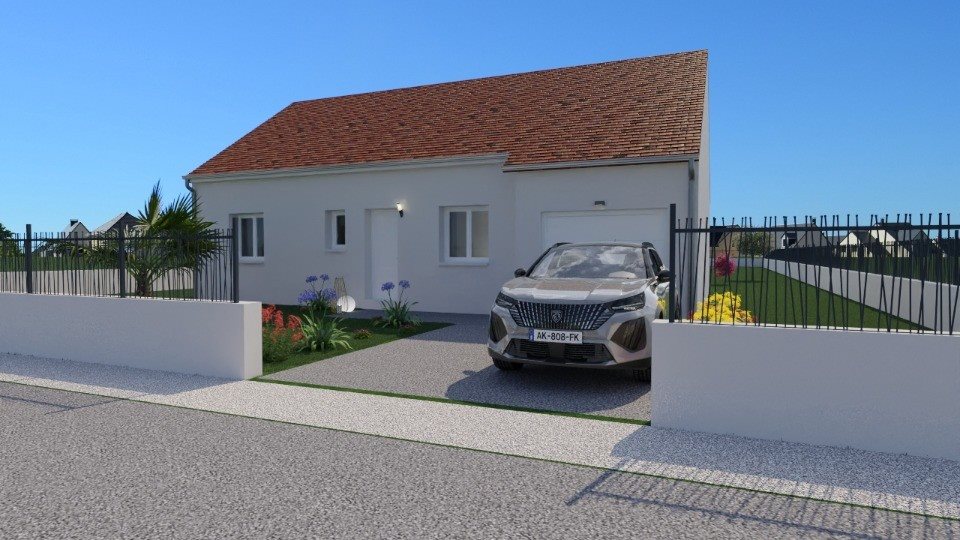 Maison à vendre, 70m², Pernay