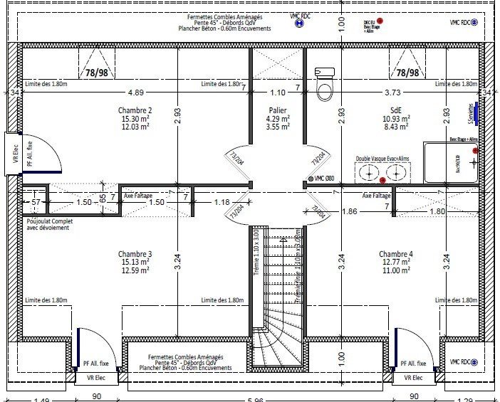 Maison à vendre, 120m², Cormery