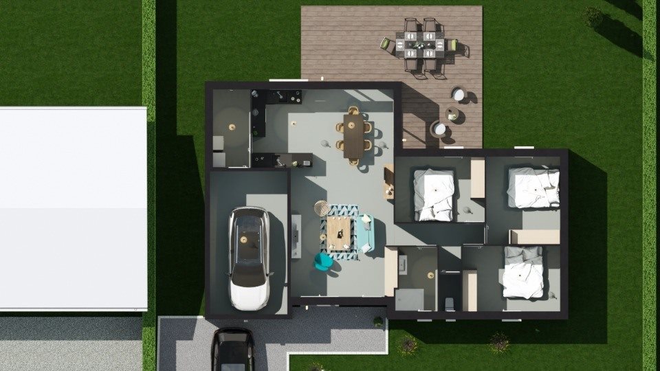 Maison à vendre, 90m², Sorigny