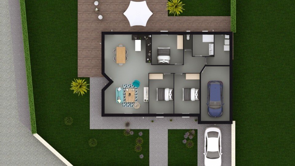 Maison à vendre, 92m², Luynes