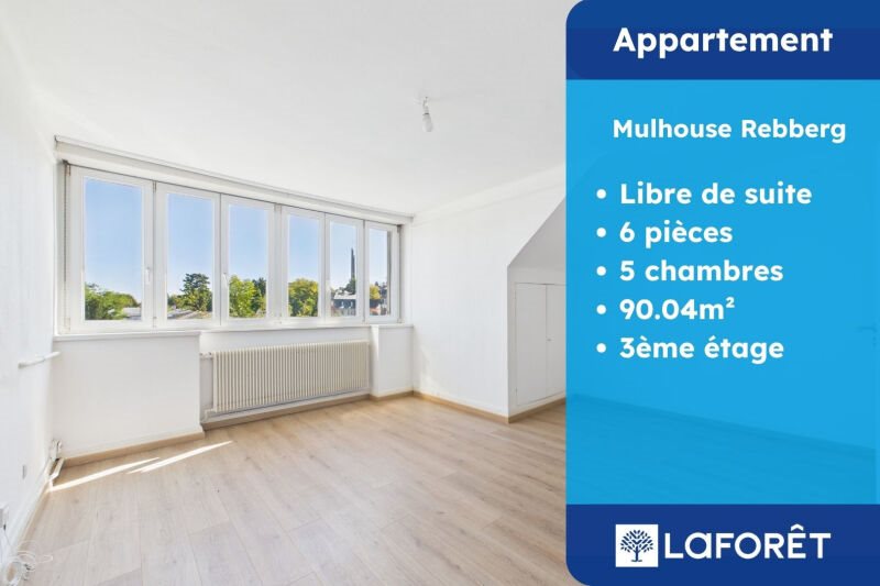 Appartement à louer, 90m², Mulhouse