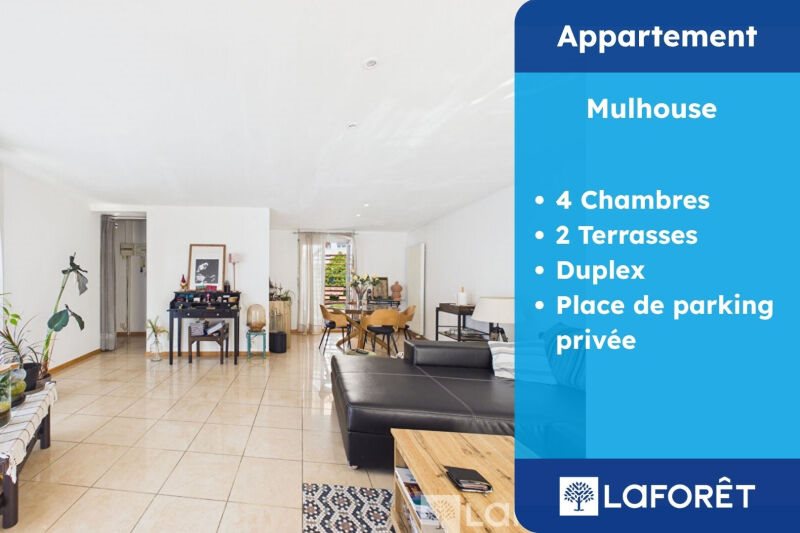Appartement à vendre, 109m², Mulhouse