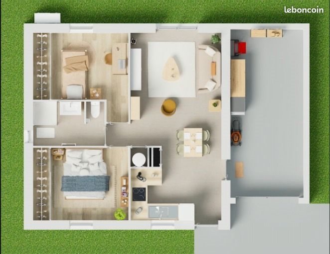 Maison à vendre, 60m², Radepont