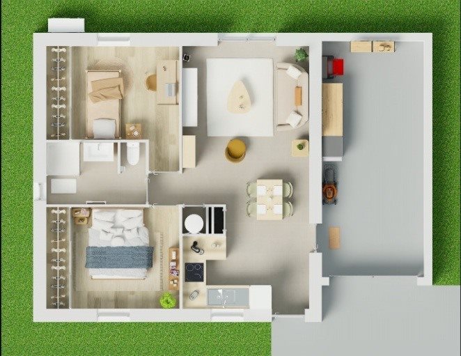 Maison à vendre, 50m², Port-Mort