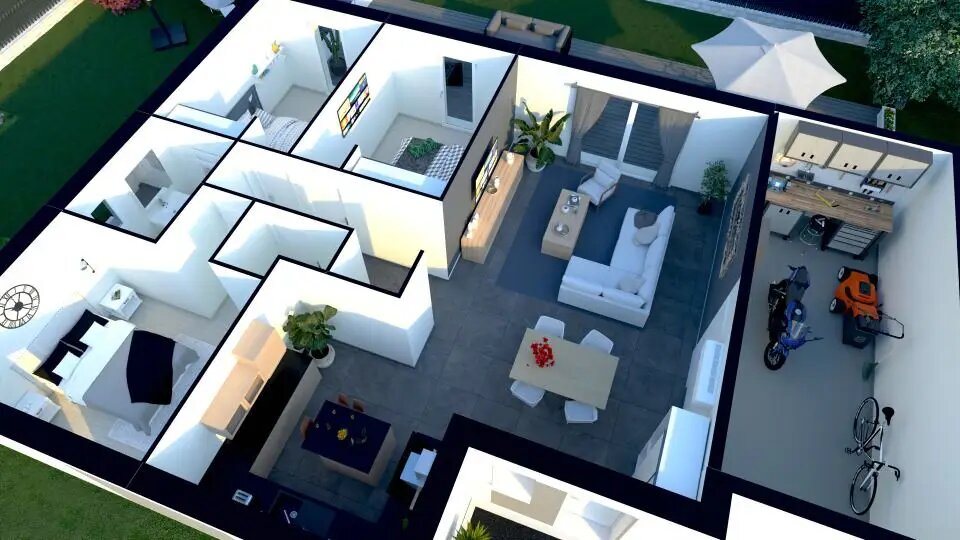 Maison à vendre, 90m², Le Bois-Robert