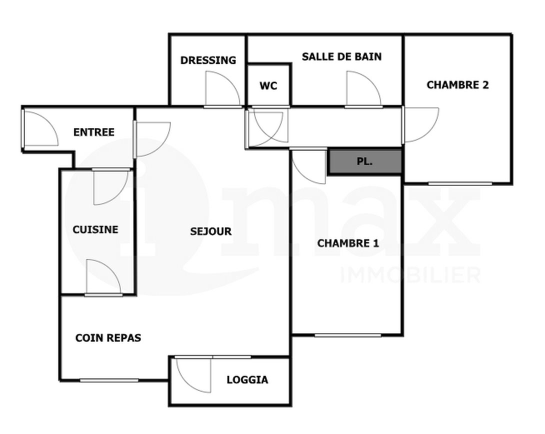 Appartement à vendre, 66m², Levallois-Perret