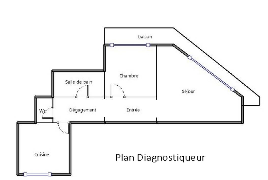 Appartement à vendre, 51m², Levallois-Perret