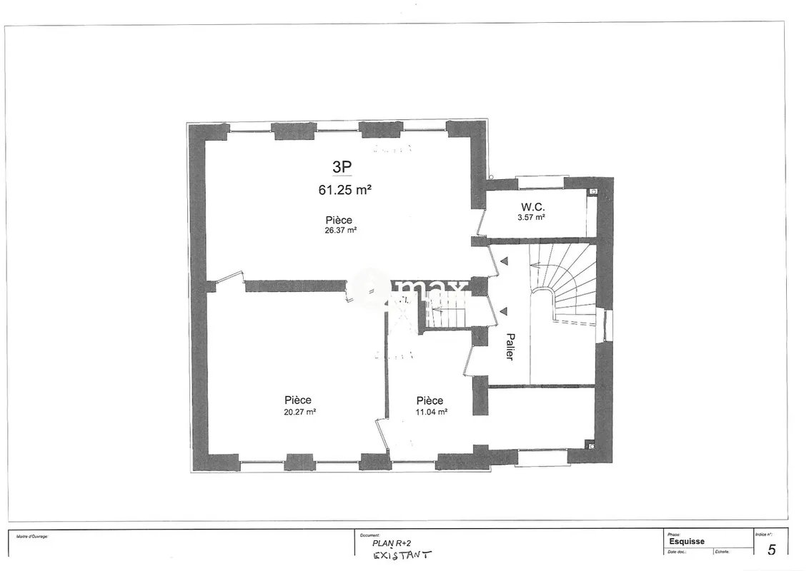 Appartement à vendre, 61m², Saint-Cloud