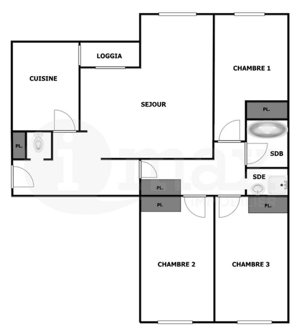 Appartement à vendre, 93m², Levallois-Perret
