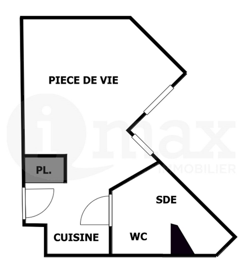 Appartement à vendre, 22m², Levallois-Perret