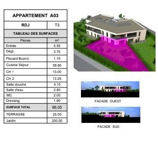 Appartement à vendre, 86m², Fréjus