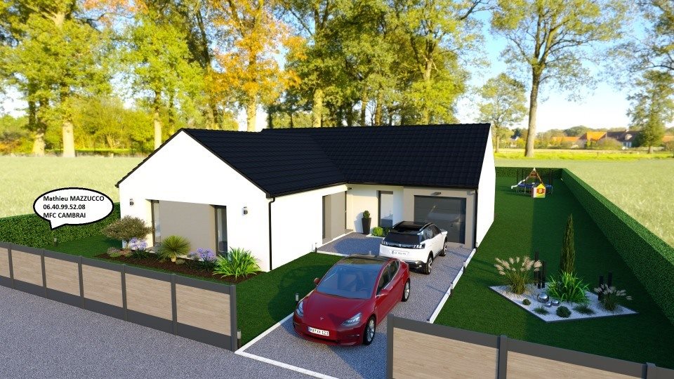 Maison à vendre, 83m², Pecquencourt