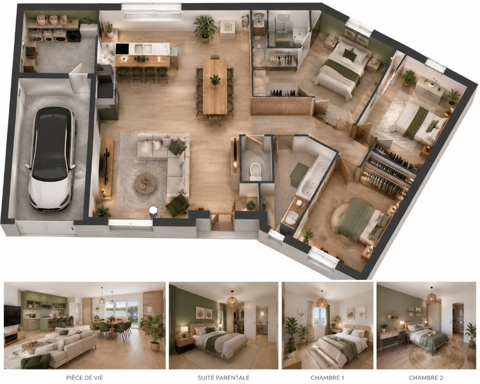 Maison à vendre, 90m², Staple