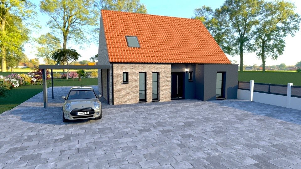 Maison à vendre, 115m², Saint-Omer-Capelle