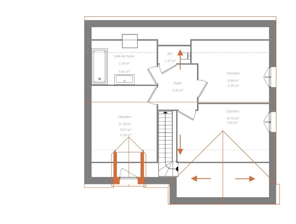Maison à vendre, 110m², Le Poinçonnet
