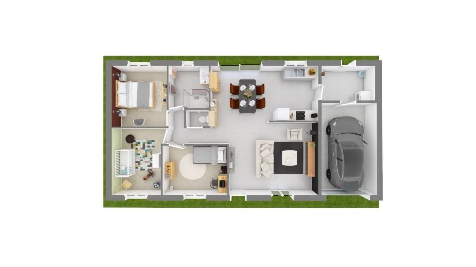 Maison à vendre, 82m², Le Poinçonnet