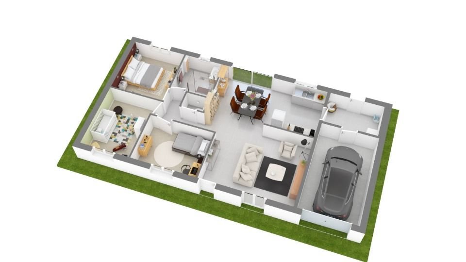 Maison à vendre, 82m², Le Poinçonnet