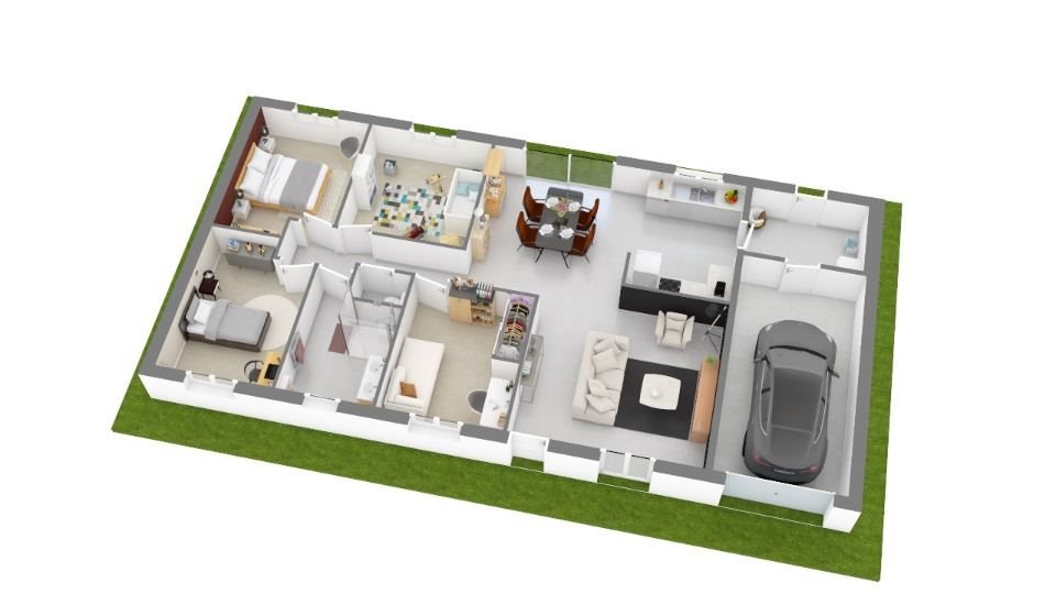 Maison à vendre, 108m², Arthon