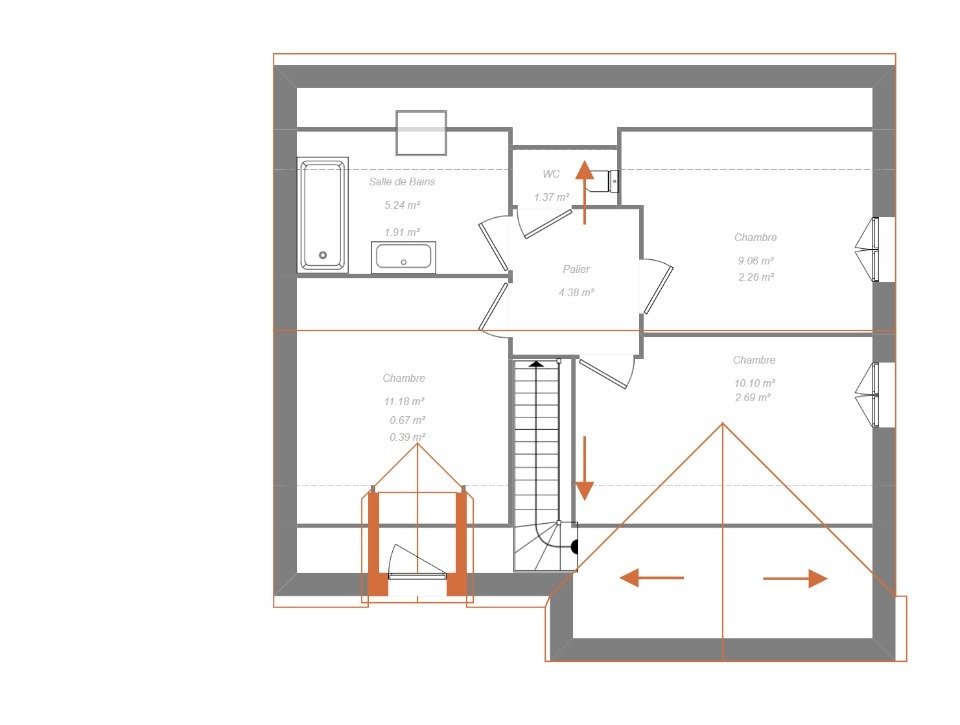 Maison à vendre, 110m², Châteauroux