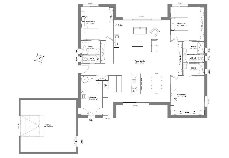 Maison à vendre, 154m², Cébazan