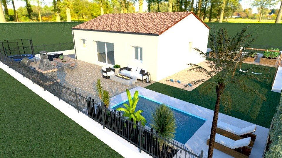 Maison à vendre, 85m², Gabian